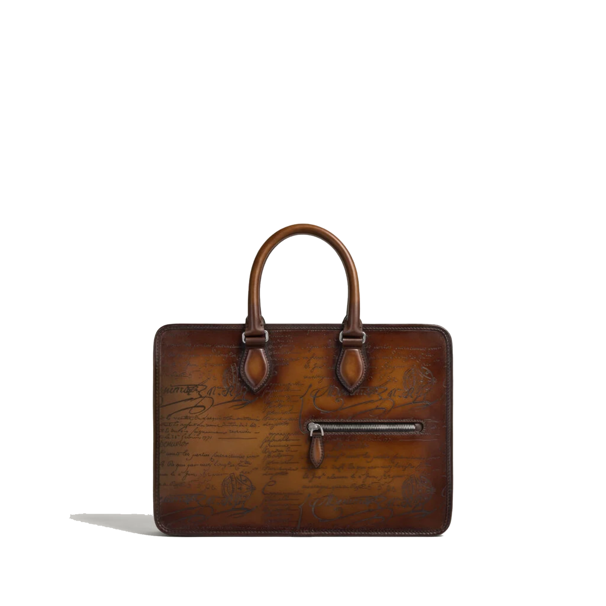 Berluti Un Jour Mini Briefcase, beautifully crafted in Venezia calf leather
