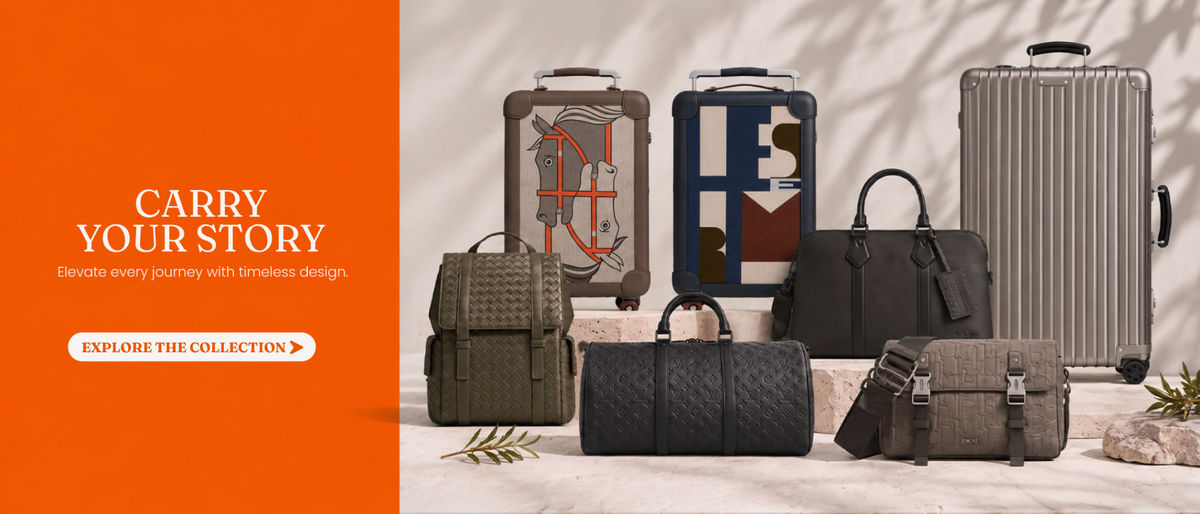 Carry your story. Explore bags and travel pieces at Ecrue.