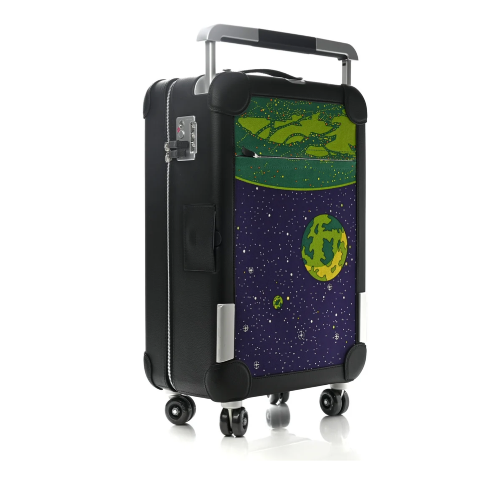 Hermès RMS Trolley cabin suitcase featuring a multicolor space themed Odyssey